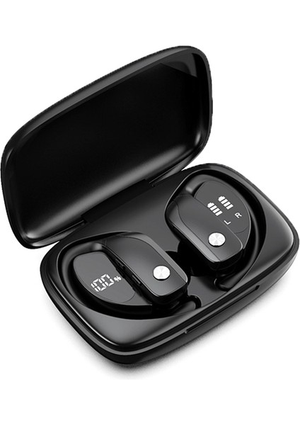 Nvahva Bluetooth Kulaklıklar Gerçek Kablosuz Kulaklık Kulak Kancası Spor Kulaklıklar Tws Bas Oyun Mikrofonlu Kulaklık Ipx5 Su Geçirmez (Yurt Dışından)