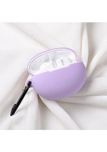 Freebuds 4i ile Uyumlu Kulaklık Kabuğu Silikon Taşıma Çantası, Kancalı Taşınabilir Çizik Kapağı (Mor) (Yurt Dışından) modelleri