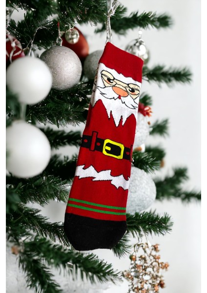 Unisex Yeni Yıl Yılbaşı Temalı 1 Çift Soket Çorap Seti fiyatları