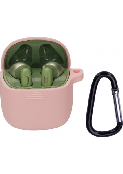 Jbl Tune 225 TWS/220TWS Için Silikon Kılıf Anti-Kayıp Darbeye Dayanıklı Koruyucu Kılıf Kapak Jbl Tune 225 TWS/220TWS ile Uyumlu (Pembe) (Yurt Dışından)