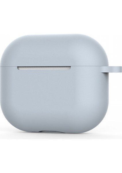 Yeni Airpods3 Kulaklık Koruyucu Kılıfı, Apple'ın 3. Nesil Kablosuz Bluetooth Kulaklığının (Açık Gri) Silikon Koruyucu Kılıfı Için Uygundur. (Yurt Dışından)