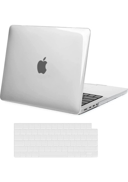 MacBook Pro 14 Inç Kılıf ile Uyumlu 2023 2022 2021 Sürüm M2 A2779 A2442 M1 Pro/max Çip, Liquid Retina Xdr Ekran Dokunmatik Kimlik, Plastik Sert Kılıf ve Klavye (Yurt Dışından)