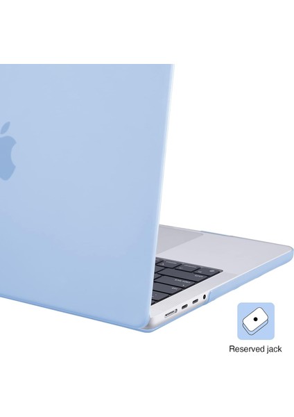 En Yeni MacBook Pro 16 Inç Kılıf Sürümü 2023 2022 2021 Model M2 A2780 A2485 M1 Pro M1 Max ile Uyumlu Klavye Kapaklı, Ekran Koruyucu - Airy Blue (Yurt Dışından) fiyatları