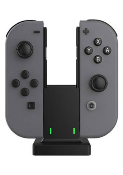 Joy Con ve OLED Model Kontrol Cihazı Için Nintendo Switch ile Uyumlu Şarj Ünitesi, Joy Cons ile Uyumlu Şarj Standı Istasyonu (Yurt Dışından)