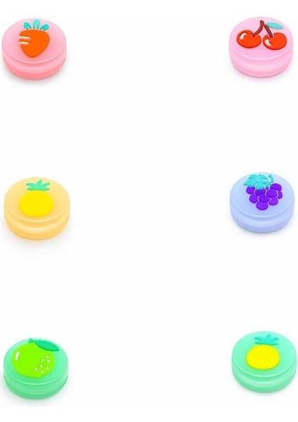 6 x Aydınlık Joystick Başparmak Sapları Kapak Çubuğu Thumbstick Kapakları Nintendo Anahtarı Ns Nitendo Anahtarı Lite Ns Joycon (Meyve Seti) (Yurt Dışından) fiyatları