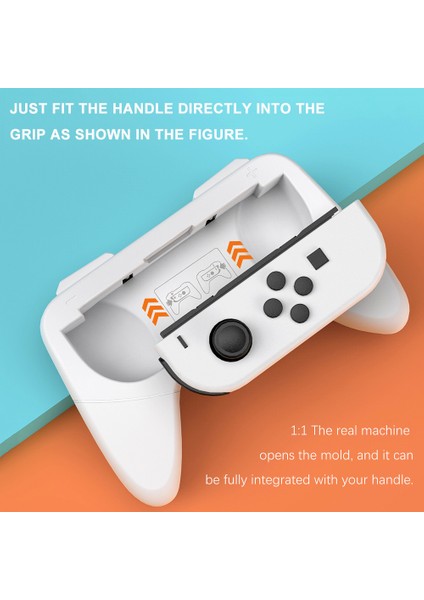 Joy Con Için Nintendo Switch ve Joycon Için OLED Modeli ile Uyumlu Tutma Yerleri, Joy Cons Kontrol Cihazlarıyla Uyumlu Aşınmaya Dayanıklı Sap Kiti, 2 Paket (Yurt Dışından) fiyatları