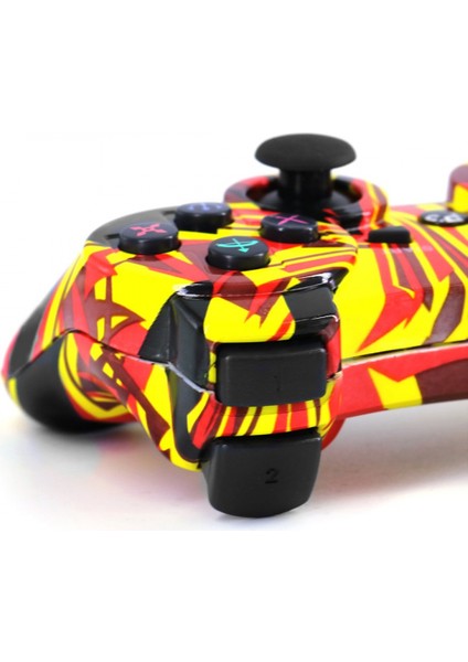 Ps3 Kablosuz Kumanda, Yüksek Performanslı Dualshock'lu Playstation 3 ile Uyumlu Kablosuz Kumanda, Şarj Kablolu Sony Playstation 3 Için Ps-3 Denetleyici Gamepad (Açık Sarı) (Yurt Dışından)