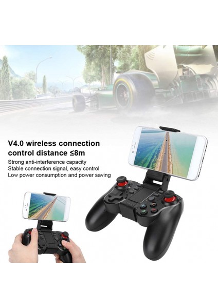Kablosuz Bluetooth Gamepad, Android/ıos Cihaz Sistemi Için Geri Çekilebilir Braketli Kablosuz Bluetooth 4.0 Oyun Denetleyicisi Kavrama Oyun Denetleyicisi (Yurt Dışından) fırsatları