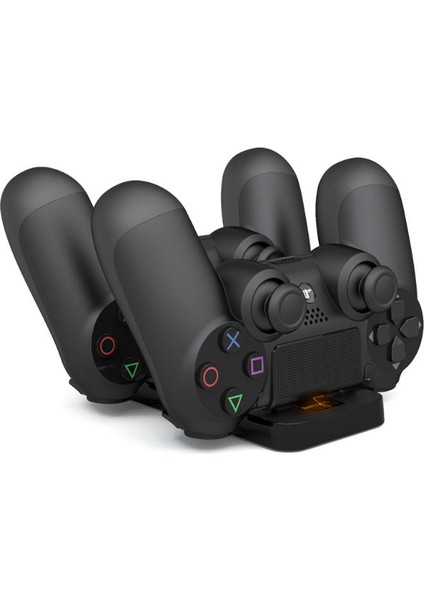 Ps4 Denetleyici Şarj Cihazı, Sony Playstation 4 Ps4 Için Çift USB Şarj Yerleştirme Istasyonu Standı, Ps4 Slim, Ps4 Pro Dualshock 4 Denetleyici (Yurt Dışından) fırsatları