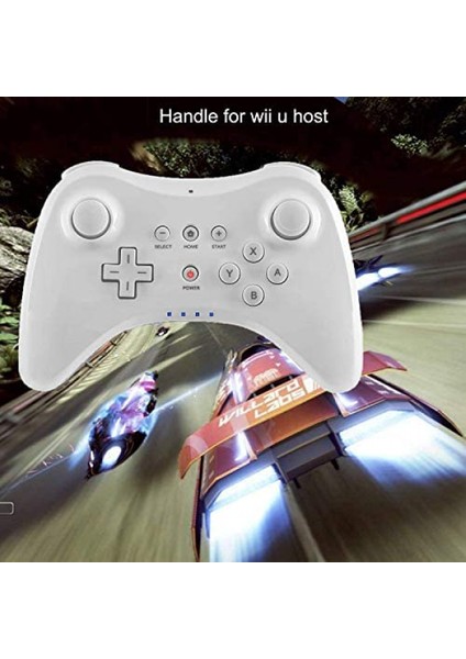 Wii U Için Pro Denetleyici, Nintendo Wii U Için Kablosuz Denetleyici Gamepad Çift Analog Oyun Uzaktan Kumanda Çubuğu (Beyaz) (Yurt Dışından) fiyatları