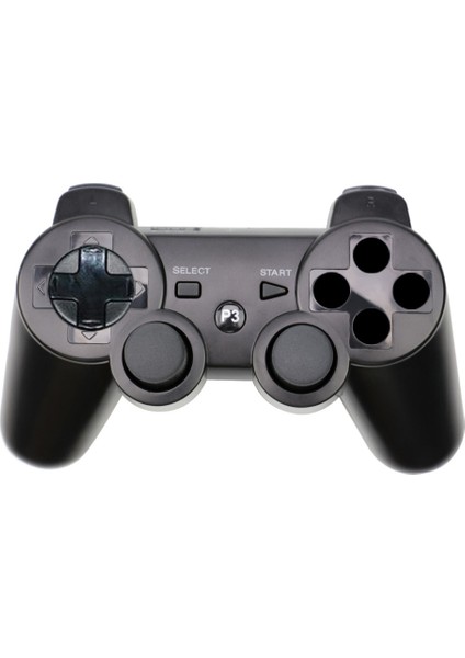 Ps3 Kablosuz Kumanda, Profesyonel Ps3 Oyun Kumandası, Çift Titreşimli Dokunmatik Panel Joypad, Bluetooth Oyun Kumandaları Siyah (Yurt Dışından)