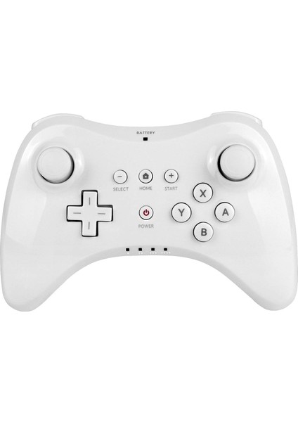 Wii U Denetleyici, USB Şarj Kablosu ile Wii U Pro Denetleyicisi Için Şarj Edilebilir Bluetooth Çift Analog Denetleyici Gamepad (Yurt Dışından)