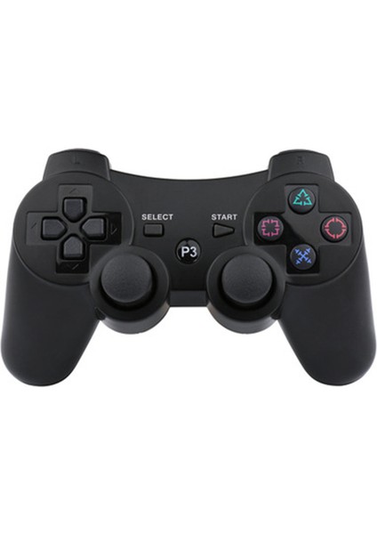 Ps3 Için Kablolu Uzaktan Kumanda Kolu Gamepad Uyumlu Çift Titreşimli Oyun Kumanda Kolu Denetleyicisi (Siyah, 2021, Yeni) (Yurt Dışından)