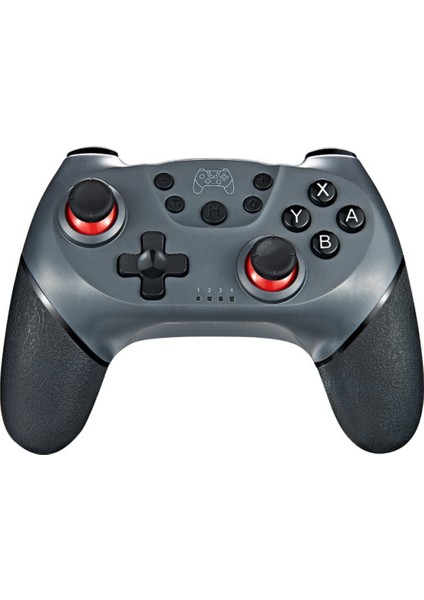 Nintendo Switch Için Kumanda, Dual Shock Titreşimli ve Turbo Fonksiyonlu Switch Için Kablosuz Gamepad Joystick Jiroskop Oyun Denetleyicisi,gri (Yurt Dışından)