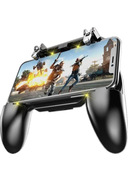 Pubg Mobil Denetleyicisi Için Mobil Oyun Denetleyicisi L1R1 Mobil Oyun Tetik Joystick Gamepad Için 4-6.5 "ios ve Android Telefon (W10 Güncellemesi) (Yurt Dışından)