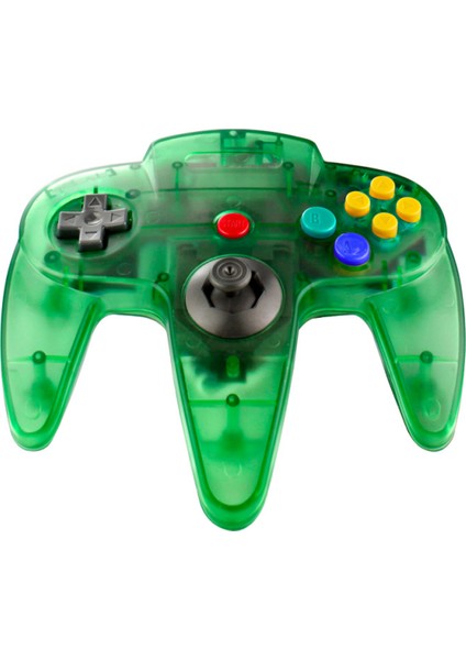 N64 Oyun Için Klasik USB Denetleyicisi, Windows Pc Mac Linux Raspberry Pi 3 Için USB Retro N64 Gamepad Joystick Joypad (Açık Yeşil) (Yurt Dışından)