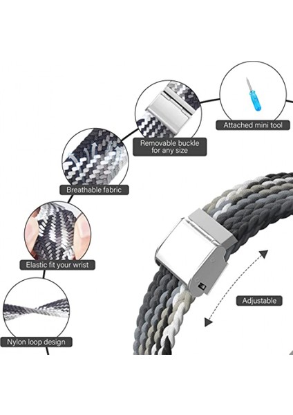 Apple Watch Band Için Örgülü Döngü Için 42MM 44MM 45MM Kadın/erkek, Iwatch Bantları Serisi Için Solace Elastics Streç Naylon Spor Kayış Bileklik Serisi 7 6 5 4 3 2 1 Se (Siyah) (Yurt Dışından) fırsatları