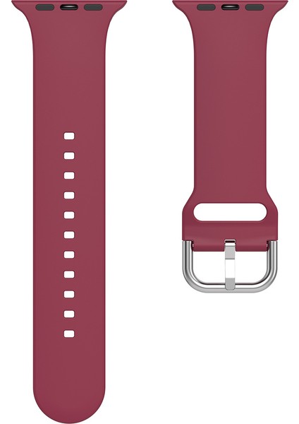 Apple Watch Kordonları 44MM 42MM ile Uyumlu, Yumuşak Silikon Spor Bileklikler Kadın Erkekler Için Iwatch Serisi Için Klasik Tokalı Yedek Kayış, Siyah 42/44MM 2'li Paket (Yurt Dışından)