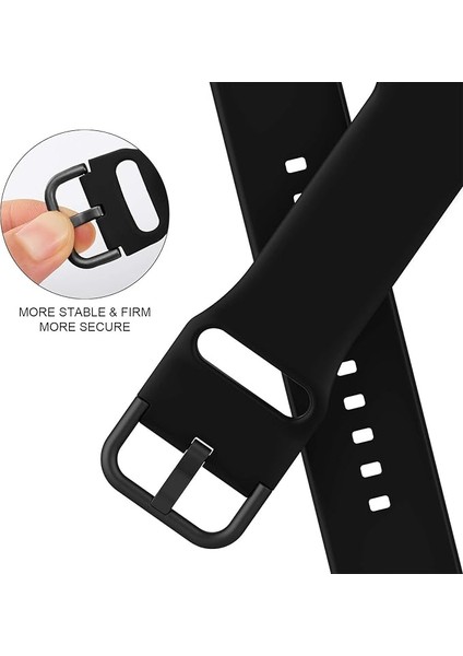 Apple Saat Kayışı Yumuşak Silikon Spor Bileklik Değiştirme Kayışı, Tüm Iwatch Serisine Uygundur (Siyah 42/44/45MM) (Yurt Dışından) modelleri