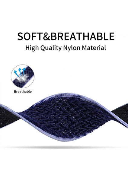 Apple Bantlarıyla Uyumlu Esnek Kayış Iwatch 7 Için Ayarlanabilir Esnek Örgülü Elastik Örgü Naylon --- Açık Gri (42/44/45MM) (Yurt Dışından) fiyatları