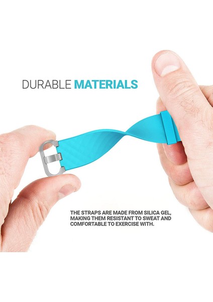 Fitbit Charge 4 / Fitbit Charge 3 / Charge 3 Se Yedek Bileklik, Akıllı Saat Kayışı (Rock Cyan-L) Için Uygundur (Yurt Dışından) fırsatları