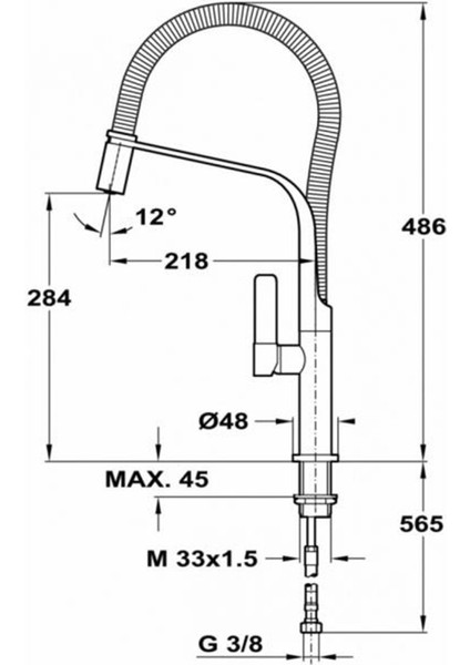 Fo 997 Krom-Siyah Armatür fırsatları