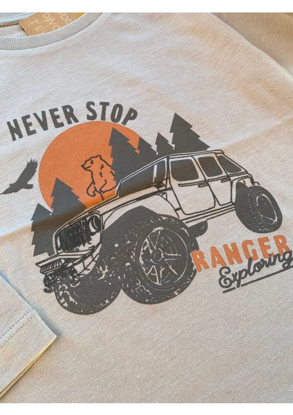 Babyaden Desenli Pamuklu Mevsimlik Erkek Çocuk Üst fırsatları