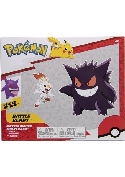 Pokemon Battle 2'li Figür - Gengar & Scorbunny fırsatları
