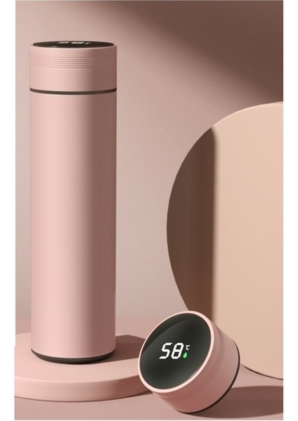 Paslanmaz Çelik Akıllı Termos Termometre Su Bardağı (Yurt Dışından)