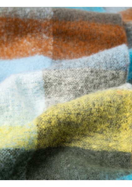 Atkı Püsküllü Yumuşak Dokulu Çok Renkli modelleri