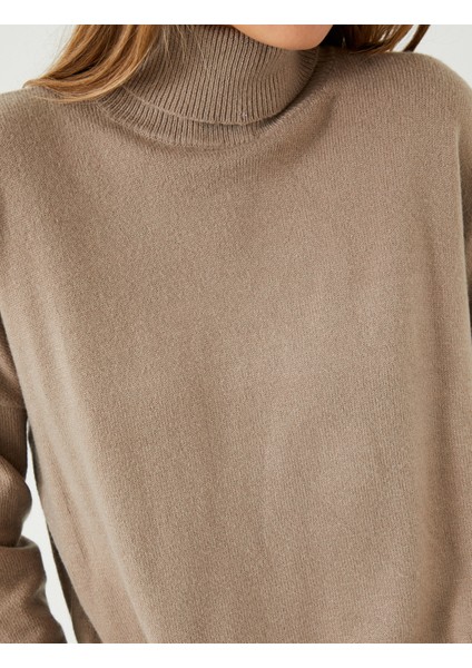 Oversize Triko Kazak Balıkçı Yaka indirimleri