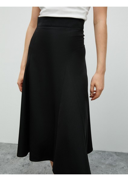 Midi Çan Etek Yüksek Bel Kloş indirimleri