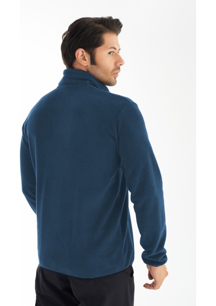 Polar Yarım Fermuarlı Sweat Turkuaz Mavi 6036-11 fırsatları