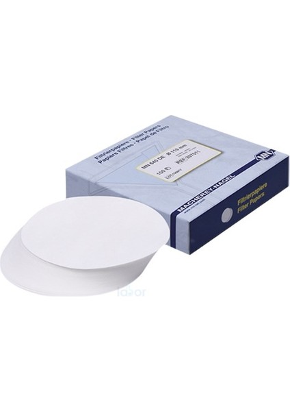Filtre Kağıdı Kalitatif M&nagel 110 mm Beyaz Bant Orta Akış Hızı