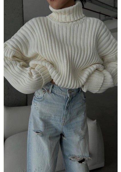 Kadın Giyim Bogazlı Kazak