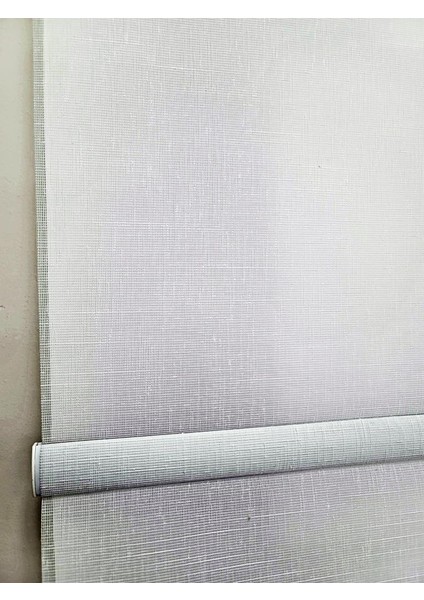 Keten Kumaşlı Çift Mekanizmalı Tül Stor Perde MT3000 fırsatları