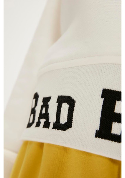 Zoe Half-Zıp Sweatshırt Beyaz Kadın Sweatshirt indirimleri