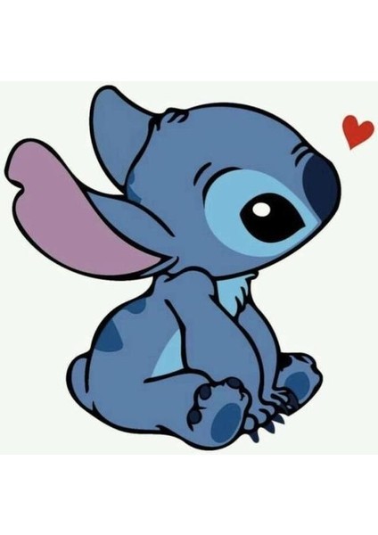 Stitch Mavi | Mozaik Sticker | 15x15 | E20204163