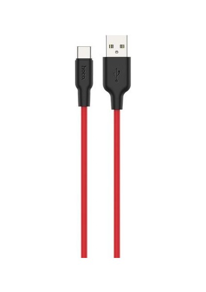 Hc Series 1mt 3A Süper Hızlı USB To Type-C Şarj ve Data Kablosu, Kopmaz Silikon Kablo, Akım ve Isı Korumalı