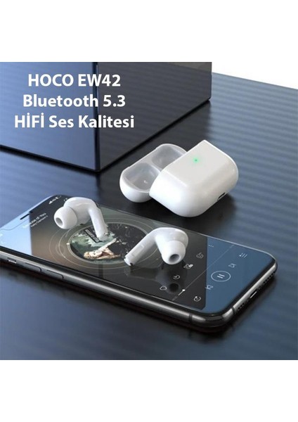 Hc Series BT5.3V Tws Kablosuz Mikrofonlu Silikon Kulakiçi Kulaklık, 300MAH Şarjlı Su Geçirmez Hifi Ses Destekli Kulaklık fırsatları