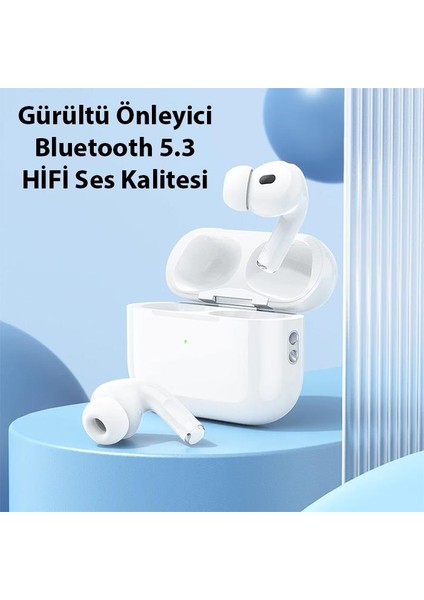 Hc Series BT5.3V Tws Kablosuz Mikrofonlu Silikon Kulakiçi Kulaklık, 300MAH Şarjlı Su Geçirmez Hifi Ses Destekli Kulaklık