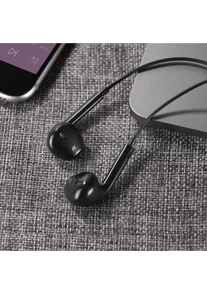 Hc Series 1.2mt Kablolu Type-C Kulakiçi Mikrofonlu Kablolu Kulaklık, Hifi Ses Kaliteli Kulaklık