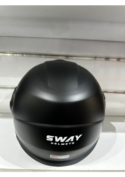 Kask SW-737 Mat Black Çenesiz Güneş Gözlüklü modelleri