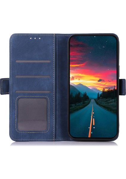 LR Joyful Xiaomi 13/13T Pro Telefon Kılıfı Retro Doku Telefon Kapağı Pu Deri Stand Kabuk Cüzdanı (Yurt Dışından)