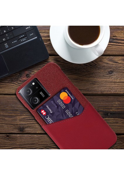 Xiaomi 13T Pro Cep Telefonu Kapağı Slim Fit Ceza+Pu+Pc Kart Yuvası ile Telefon Kılıfı (Yurt Dışından) fırsatları