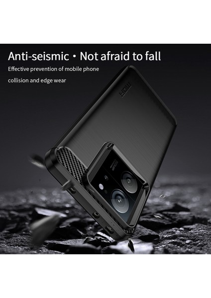 Xiaomi 13T Pro Fırçalanmış Kapak Tpu Anti-Çizelge Karbon Fiber Doku Telefon Kılıfı (Yurt Dışından) fırsatları