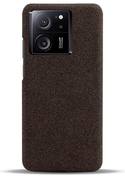 Xiaomi 13T Pro, Kumaş+Sert Pc Koruyucu Telefon Kapak Kılıfı Ince Fit Telefon Kabuğu (Yurt Dışından) indirimleri