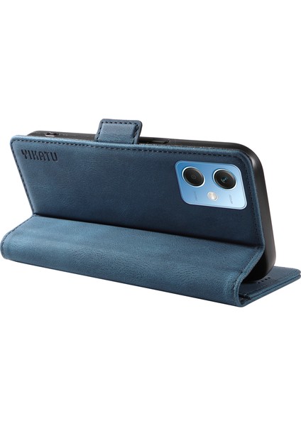 Xiaomi Redmi Note 12 5g / Poco X5 5g, Cilt Dokunuşlu Stand Telefon Kapağı Pu Deri Cüzdan Kılıf (Yurt Dışından) fırsatları