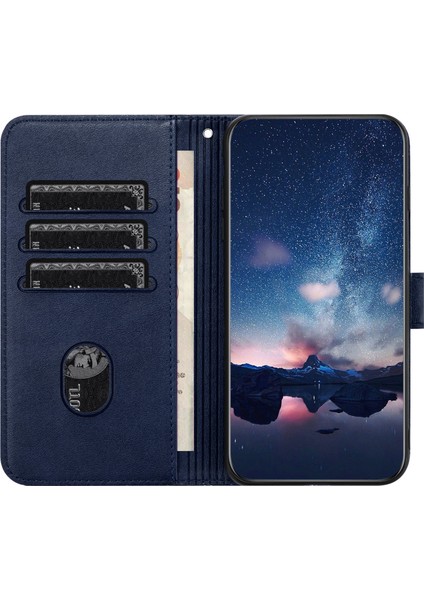 Xiaomi Redmi Note 12 4g Kasa Çizelge Anti-Çizelge Pu Deri Deri Stand Telefon Kapak Kabuğu (Yurt Dışından)