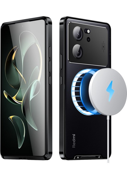 Aroma Design Metal+Pc Ince Kılıf Xiaomi 13T Pro Telefon Kılıfı Magsafe ile Uyumlu (Yurt Dışından) fiyatları